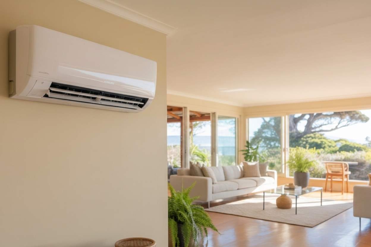 High wall heat pump installation Mt Eden